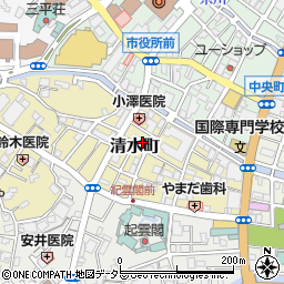 静岡県熱海市清水町2-9周辺の地図