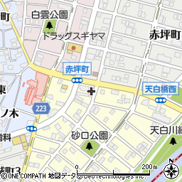 日本工業周辺の地図