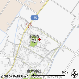 滋賀県野洲市八夫1552周辺の地図