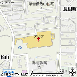１００円ショップ　セリアアピタ鳴海店周辺の地図