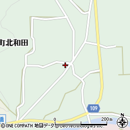 兵庫県丹波市山南町北和田203周辺の地図