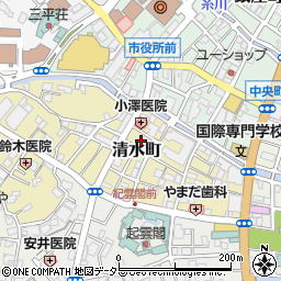静岡県熱海市清水町2周辺の地図