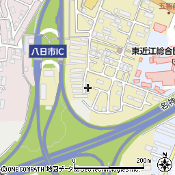 滋賀県東近江市中小路町571周辺の地図