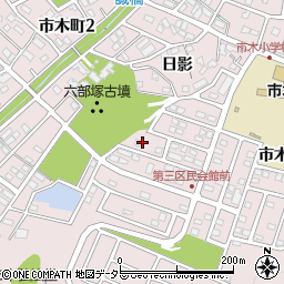 愛知県豊田市市木町9丁目周辺の地図