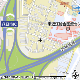 滋賀県東近江市中小路町529周辺の地図