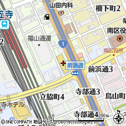 愛知県名古屋市南区立脇町3丁目8周辺の地図