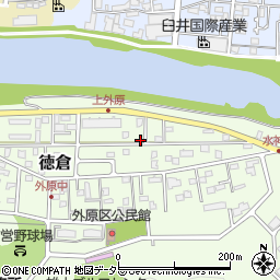 静岡県駿東郡清水町徳倉周辺の地図