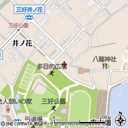 愛知県みよし市三好町井ノ花31周辺の地図
