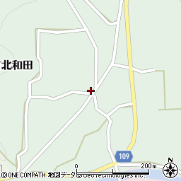 兵庫県丹波市山南町北和田201周辺の地図