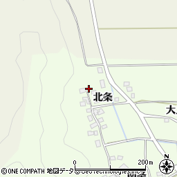 京都府南丹市八木町野条北ノ谷周辺の地図