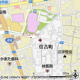 まごころサービス静岡東部センター えがおの家周辺の地図