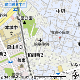 粕畠住宅管理事務所周辺の地図