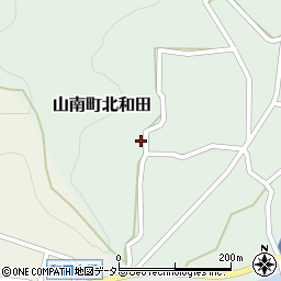 兵庫県丹波市山南町北和田1070周辺の地図