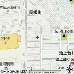 愛知県名古屋市緑区鳴海町伝治山周辺の地図