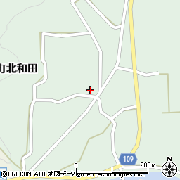 兵庫県丹波市山南町北和田200周辺の地図