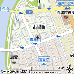 静岡保護観察所　沼津駐在官事務所周辺の地図