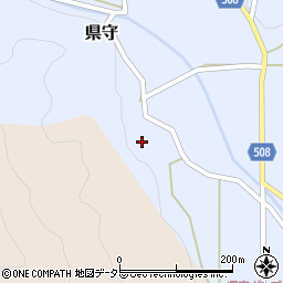 兵庫県丹波篠山市県守1026周辺の地図