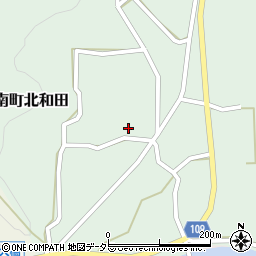 兵庫県丹波市山南町北和田196周辺の地図