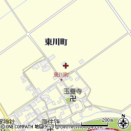 滋賀県近江八幡市東川町360周辺の地図