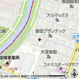 愛知県名古屋市緑区鳴海町（天白）周辺の地図