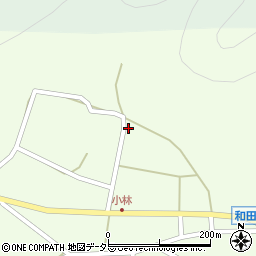 兵庫県丹波市山南町小野尻若林周辺の地図