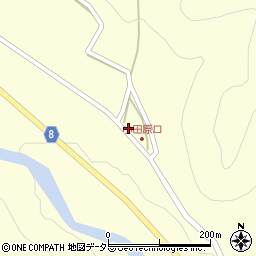 兵庫県神崎郡神河町南小田701周辺の地図