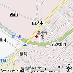 ファミリーマート豊田市木店周辺の地図