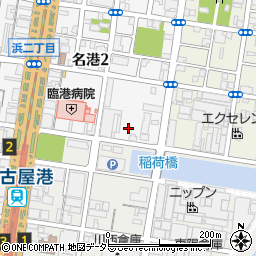 名城パーキング名古屋港駐車場周辺の地図