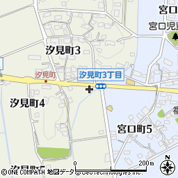 中国料理江亭周辺の地図