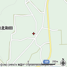 兵庫県丹波市山南町北和田194周辺の地図