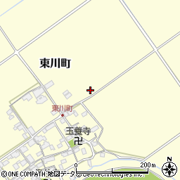 滋賀県近江八幡市東川町1138周辺の地図