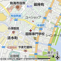 三島信用金庫熱海支店周辺の地図