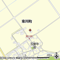 滋賀県近江八幡市東川町1132周辺の地図