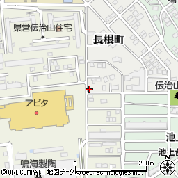 愛知県名古屋市緑区長根町153-1周辺の地図