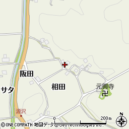 京都府南丹市園部町半田相田周辺の地図