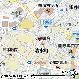 靴のフジナカ清水町店周辺の地図