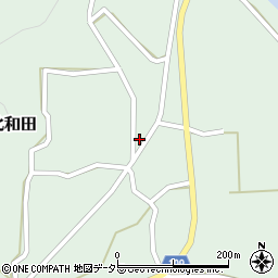 兵庫県丹波市山南町北和田215周辺の地図
