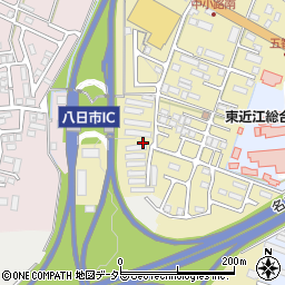 滋賀県東近江市中小路町569周辺の地図