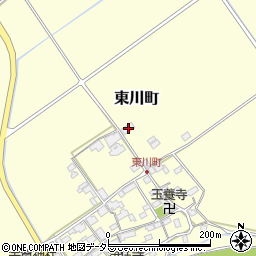 滋賀県近江八幡市東川町1133周辺の地図
