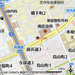 三菱ＵＦＪ銀行南区役所前 ＡＴＭ周辺の地図