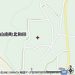 兵庫県丹波市山南町北和田143周辺の地図