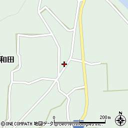 兵庫県丹波市山南町北和田216周辺の地図
