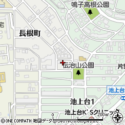 愛知県名古屋市緑区長根町27周辺の地図