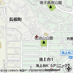 愛知県名古屋市緑区長根町25周辺の地図