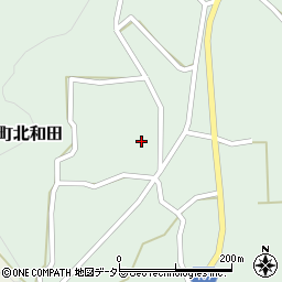兵庫県丹波市山南町北和田189周辺の地図