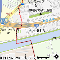 久田屋周辺の地図