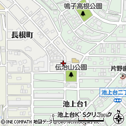愛知県名古屋市緑区長根町24周辺の地図
