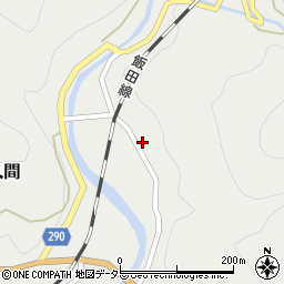 静岡県浜松市天竜区佐久間町佐久間552周辺の地図