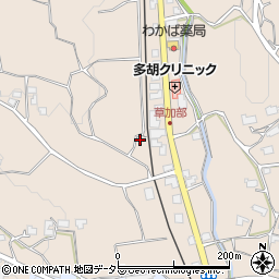 岡山県津山市草加部991-1周辺の地図