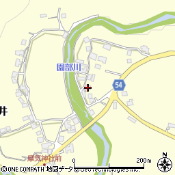 京都府南丹市園部町竹井中河原22周辺の地図